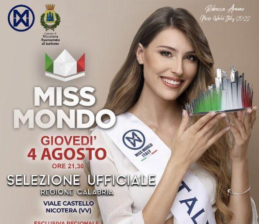 Miss Mondo Calabria fa tappa a Nicotera