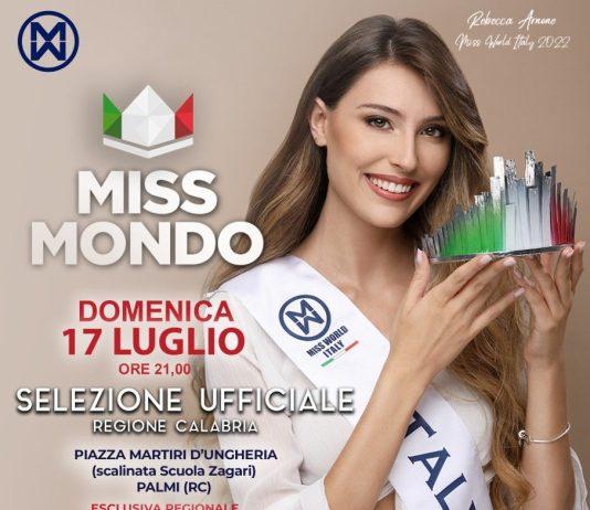 Miss Mondo Calabria scalda i motori per la nuova stagione 2023