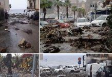 Calabria – maltempo provoca danni a Scilla