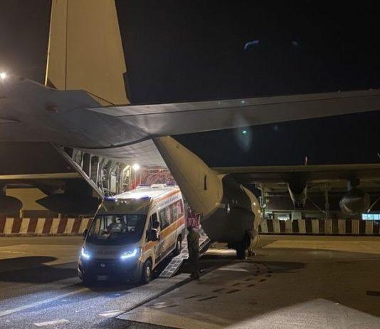 Bimba trasportata d’urgenza da Lamezia a Roma con volo aeronautica