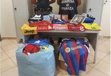 Articoli sportivi ed orologi falsi in vendita alla festa di paese: sequestrati da Guardia di Finanza