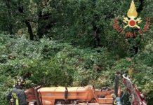 Calabria – si ribalta mezzo agricolo: muore 43enne