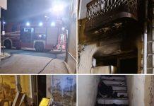 Incendio nella notte a Rizziconi – distrutto fabbricato