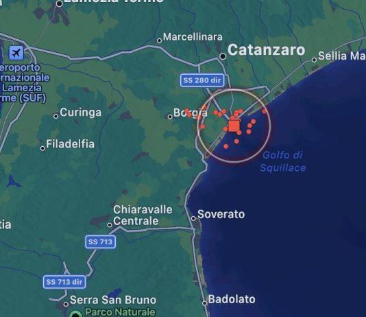 Forte scossa di terremoto in Calabria, magnitudo 4.4