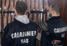 Carabinieri NAS: irregolarità in attività a Gioia Tauro, Palmi e Seminara