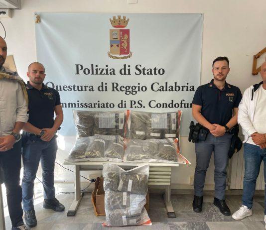 Fermati in auto con 15 kg di marijuana – arrestati