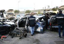 Sequestrata a Catona ditta di autodemolizione
