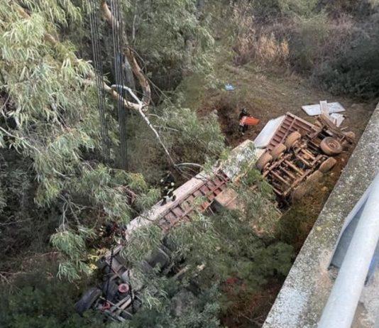 Incidente in Basilicata – tir precipita da viadotto: muore 49enne calabrese