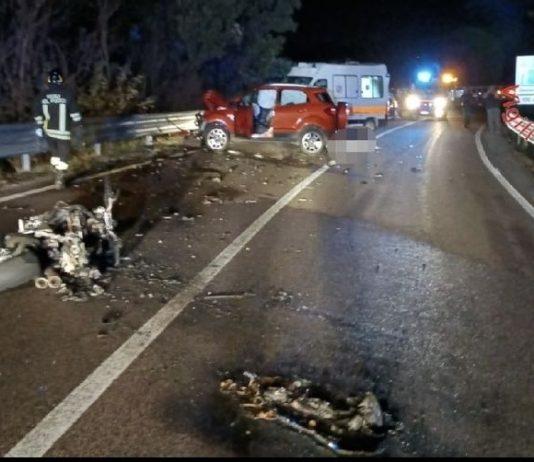 Calabria: scontro moto-auto, muore 27enne