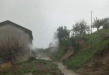 Maltempo in Calabria – isolate per frane alcune famiglie