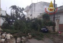 Maltempo in Calabria – tromba d’aria provoca danni