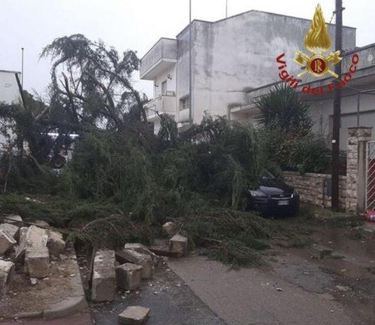 Maltempo in Calabria – tromba d’aria provoca danni