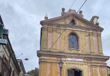 Maltempo Calabria- fulmine colpisce croce chiesa