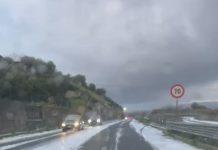 Freddo in Calabria – pioggia, vento e neve sui rilievi