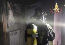 Calabria – Incendio in casa di riposo: anziana salvata da vigili del fuoco