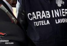 Scoperti operai in nero, denuncia e multa per 13mila euro