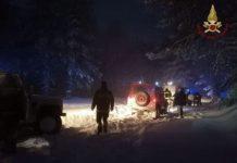 Neve in Calabria: escursionisti salvati da vigili del fuoco