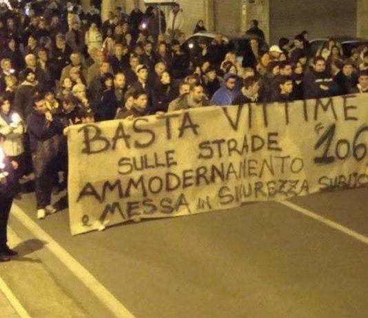Il 4 febbraio sarà presentato il primo rapporto sulla mortalità stradale negli ultimi 10 anni sulla Statale 106