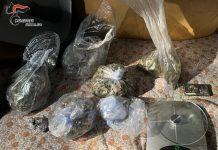 Marijuana nascosta nell’armadio: arrestato 31enne a Reggio