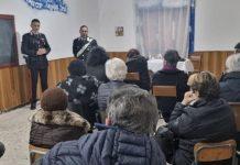 “Contrasto alle truffe” – carabinieri incontrano gli anziani