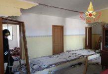 Esplosione in abitazione per fuga di gas, due persone ferite