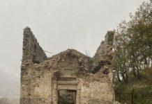 Maltempo in Calabria: crolla facciata chiesa