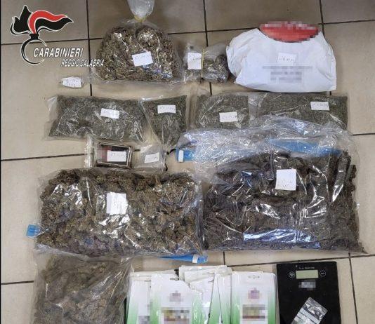 Rosarno – marijuana e hashish nella gabbia dei conigli: arrestato 23enne