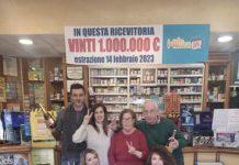 Calabria – vinto un milione di euro con una schedina da 2