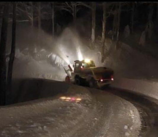 Calabria: operai intrappolati causa neve, soccorsi da Anas
