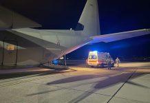 Bimbo di 3 giorni in pericolo di vita trasferito con volo aeronautica militare