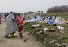 Naufragio migranti – medico intervenuto: “I cadaveri galleggiavano ovunque-abbiamo scorso due uomini che tenevano in alto un bambino”