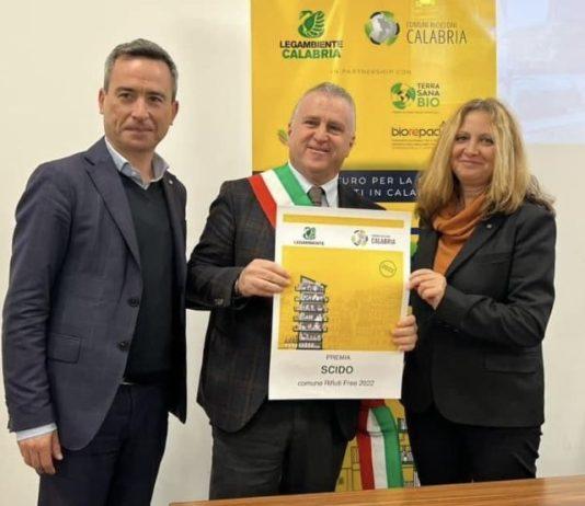 Scido – premiato come comune “Rifiuti free”, unico in provincia di Reggio