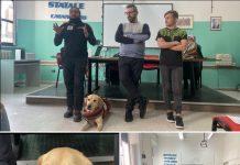 Unità cinofila Giancarlo&Mae incontra studenti istituto tecnico agrario di Catanzaro