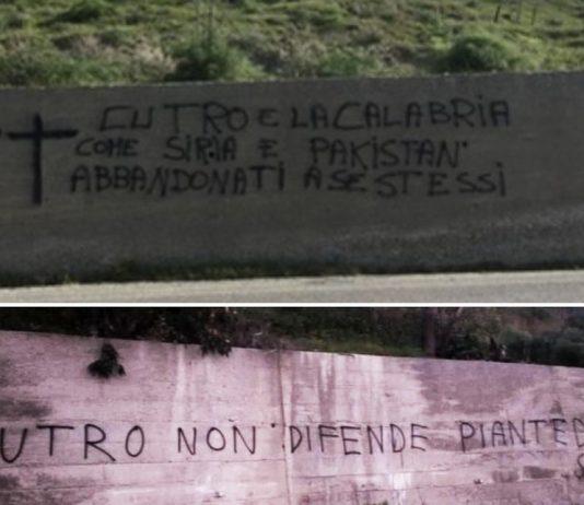 Naufragio migranti – a Cutro scritte contro Piantedosi e su Calabria abbandonata a se stessa