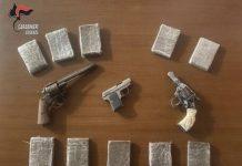 Controlli carabinieri: rinvenuta droga e armi