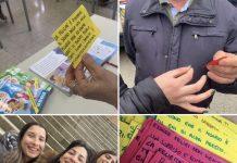 A Cinquefrondi distribuzione di lettere di felicità