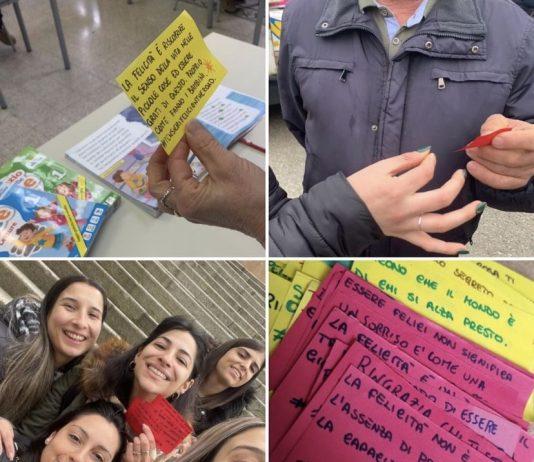 A Cinquefrondi distribuzione di lettere di felicità