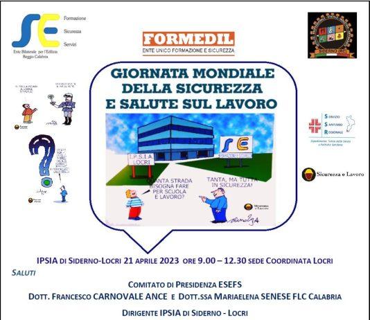 Sicurezza luoghi di lavoro iniziativa a Locri