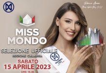 Miss Mondo Calabria scalda i motori: 15 aprile, la prima selezione
