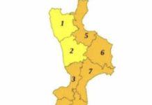Allerta meteo arancione in Calabria