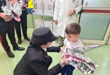 Allievi Carabinieri donano uova pasquali ai piccoli degenti del Grande Ospedale Metropolitano di Reggio Calabria e ai bambini delle famiglie reggine meno abbienti