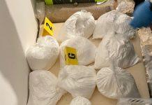 Scoperto laboratorio produzione cocaina, due arresti e 34 kg di droga sequestrati