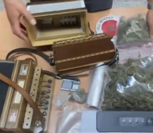 Marijuana nascosta nella fisarmonica: un arresto