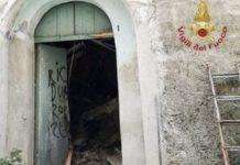 Crolla solaio: ferito un uomo di 71 anni