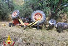 Calabria – un altro incidente con trattore: muore pensionato