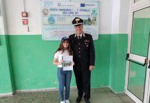 Giovane studentessa Gioiese presenta agli esami di terza media una tesina da titolo: “L’arma dei carabinieri ed il suo ruolo all’interno della società”