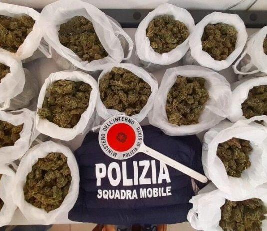 Trovati 1,7 kg di marijuana in un magazzino