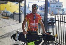 In bici fino al Polo Nord in memoria della moglie morta di cancro