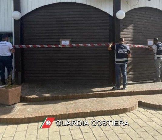 Sequestrato stabilimento balneare