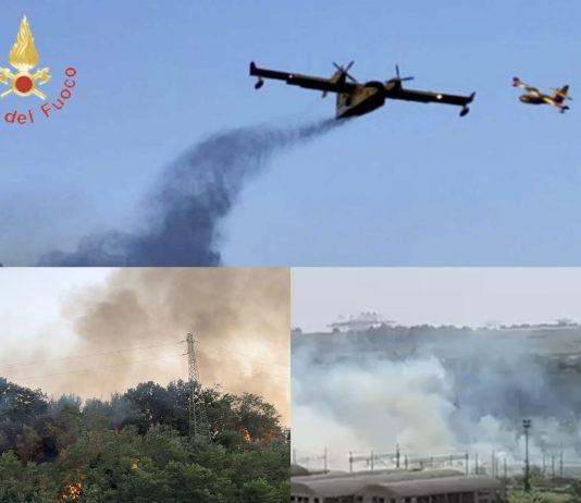 Calabria – ieri oltre 70 incendi